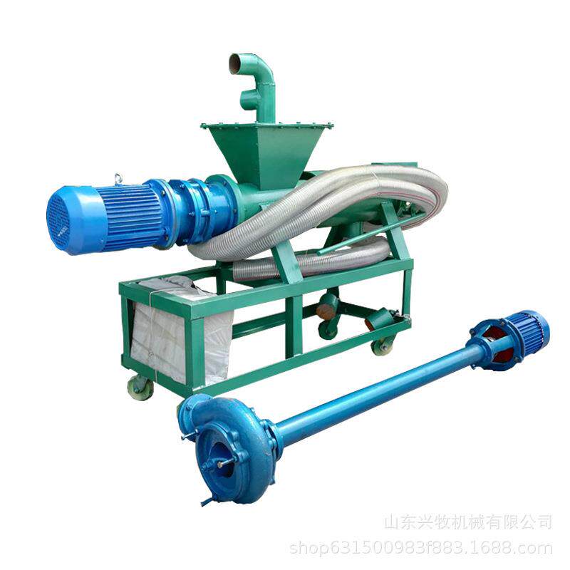 牛场粪便清理脱水有机肥加工设备180型猪粪干湿分离机鸡粪挤干机