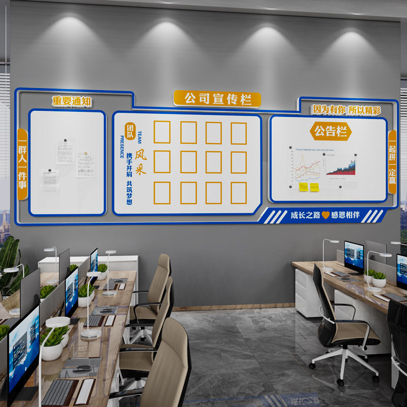 公司宣传公告栏墙贴办公室团队员工风采照片墙展示企业文化墙布置,家居饰品,文化墙贴,淘宝优惠券,粉丝福利购,淘宝优惠卷