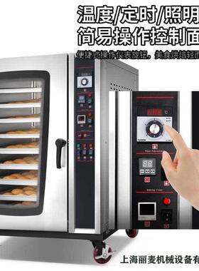 应5盘热风供循环炉 鸡腿烤鸡烤电鸭烤炉 商用烘热食品焙烤箱WFC-5
