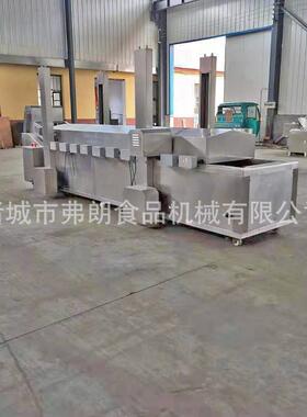 休闲食品油炸生产流水线弗朗厂家 油炸设备 油炸食品生产流水线