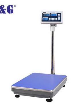 双杰TJ-K电子计数台秤60kg/150kg/300kg/600kg工业台秤配RS232