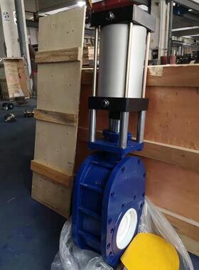 Z674TC-10CZ674TC气动对夹式陶瓷双闸板阀气力输灰出料阀DN50