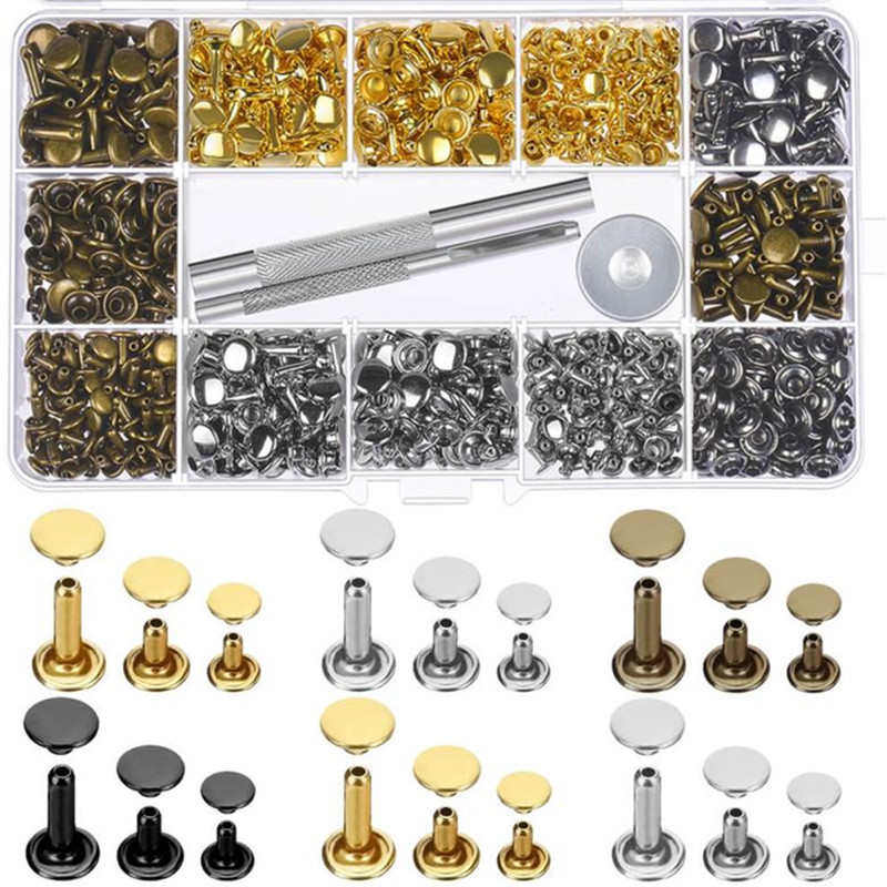 180套/240套diy平面撞钉双面铆钉 配3件安装工具 皮革撞钉装饰纽,纺织面料/辅料/配套,其他纺织辅料,淘宝优惠券,粉丝福利购,淘宝优惠卷