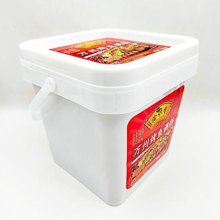 重庆万州烤鱼调料3.5kg桶渝识香万州烤鱼佐料餐饮开店用7.2斤商用