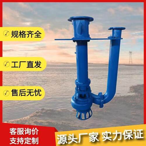 立式液下渣浆泵65PV-SP矿用杂质污泥泵液下高铬合金污水杂质泵