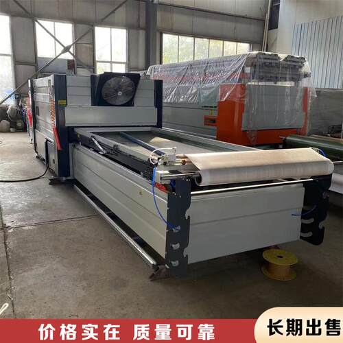满配全自动双工位真空吸塑机 数控PLC 木纹纸室内门真空覆膜机