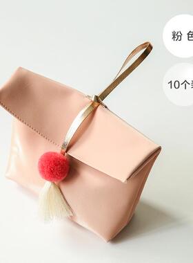 高档sp伴ringk喜le结婚糖袋质创意娘伴手礼袋小物皮件礼品糖果喜