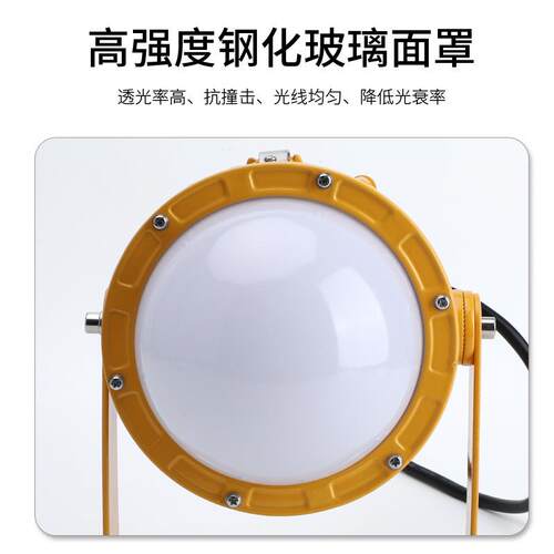LED圆形防爆灯投光灯免维护车间化工厂防爆灯JR8767LED防爆平台灯