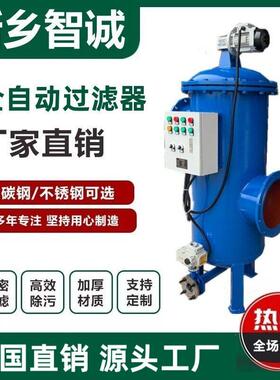 自清洗过滤器304不锈钢材质自动排污过滤器全自动立式反冲洗