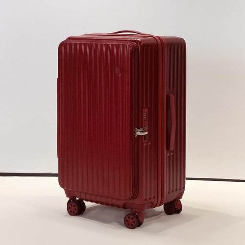 高档侧2开行李0箱0寸女小型轻便可坐登机密旅行码皮箱拉杆箱男225