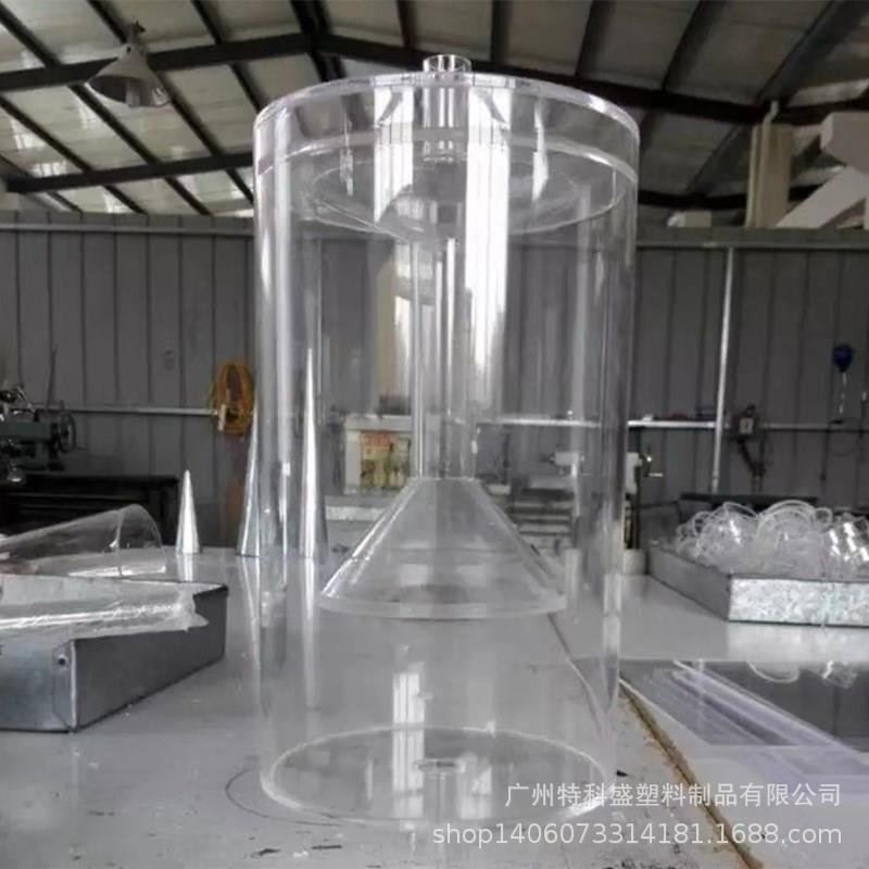 超大口径空心透明有机玻璃亚克力PMM压克力浇铸管库存齐厂家供应