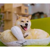 秋冬保暖狗窝狗垫柴犬屁股窝泰迪法斗猫咪金毛大狗窝边牧