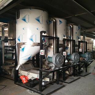 供应深圳300kg振动储料桶不锈钢储料机风送储料桶