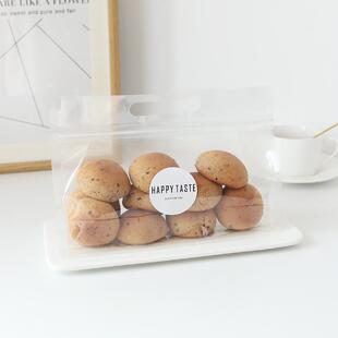 麻薯球包装袋手提透明手工麻薯迷你小蛋糕司康自封包装袋打包袋子