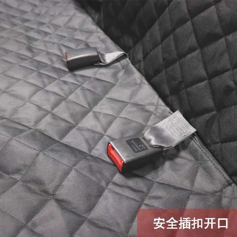 双口袋单拉链网人宠二合一防脏耐磨宠物汽车垫后排保护套宠物用品