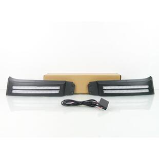 饰条改装 适用丰田07 17年红杉LED日行灯大灯装 雾灯 13年坦途