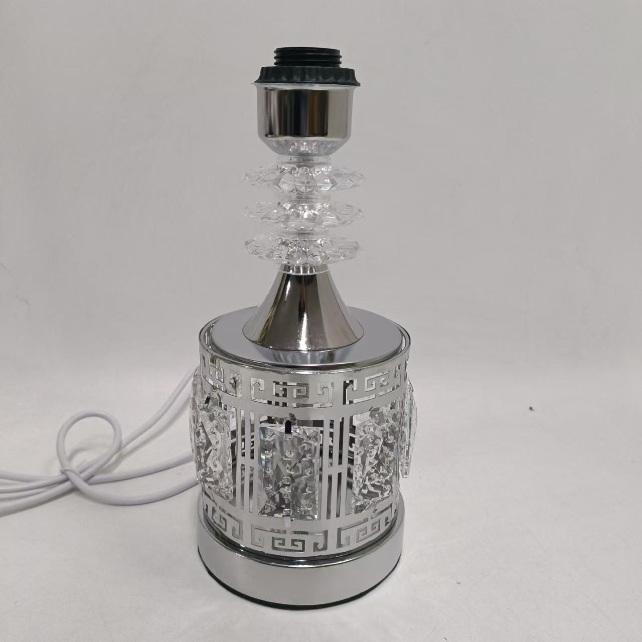 现代简约水晶长条床头台灯温馨家用台灯床头灯灯饰