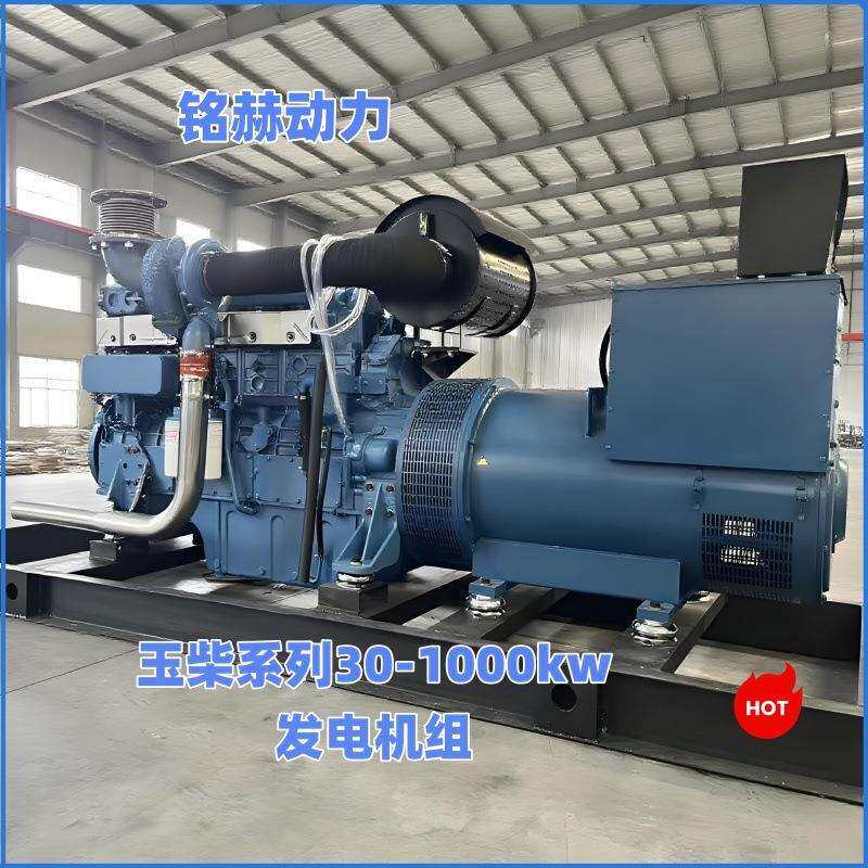 玉柴30-1000kw柴油机发电机组用于算力中心工厂电站养殖应急