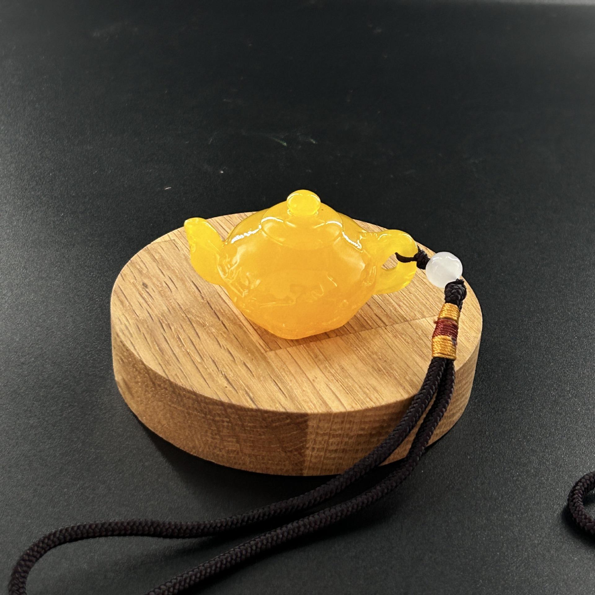 工艺品文玩代蜜荧光赢钱装饰摆件