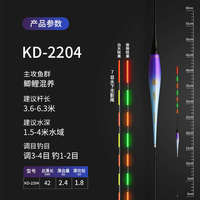 兩用超鯽魚鉤咬凱尾水下漂亮變色釣電子夜光無影夜作日夜浮漂漂硬