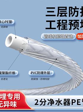 净水器预埋PE水管防爆加厚水管家用三层通用2分管线机通用配件