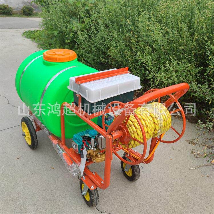 手推式电动打机菜园杀虫喷雾器160L柴油喷机