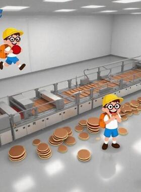 全自动烘烤面皮进口原料日本宇治抹茶生产线厂家直销