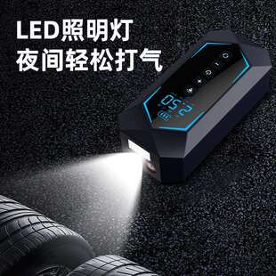 冲载无696线充泵便携式 电车动气汽轿车用打轮胎气筒压自动高压大