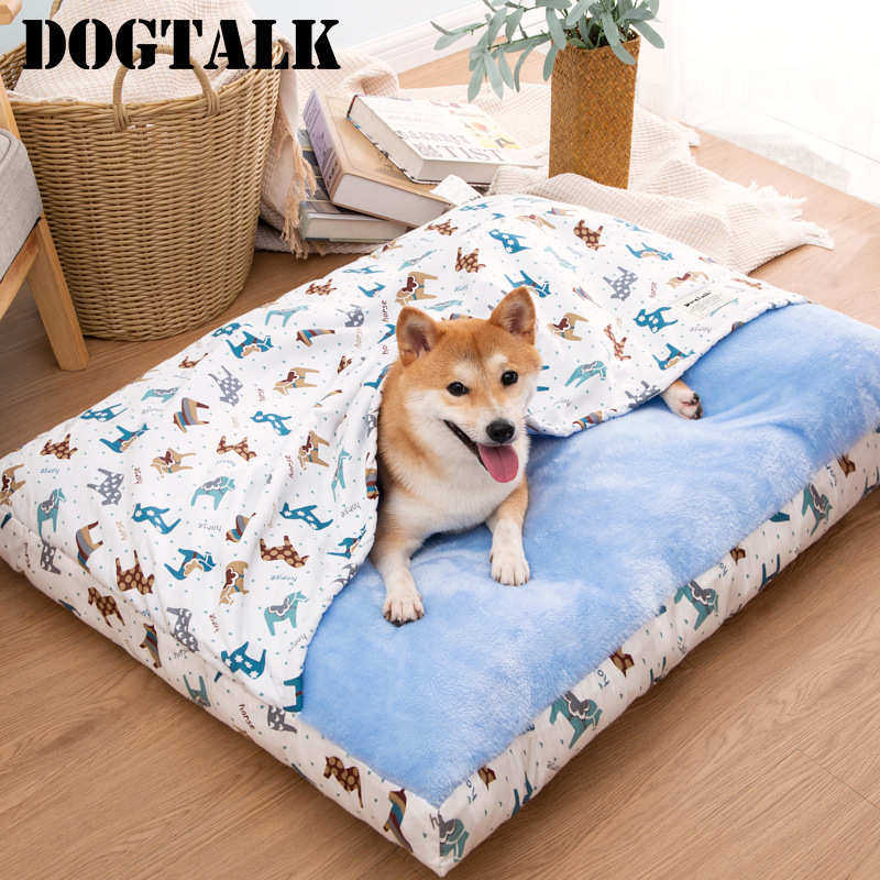 DogTalk狗窝猫窝冬季保暖可拆洗四季通用小型犬狗垫子睡觉用被子,宠物/宠物食品及用品,狗窝/屋/帐篷/沙发,淘宝优惠券,粉丝福利购,淘宝优惠卷