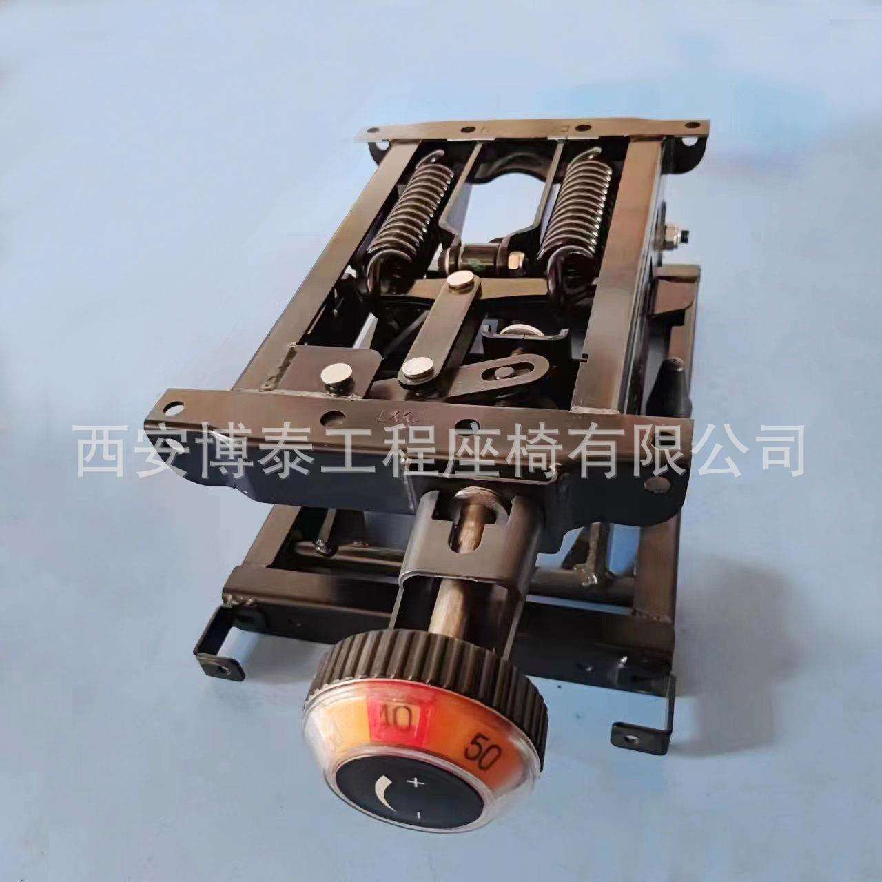 货车座椅机械减震底座前置手把农用车卡车改机械液压弹簧缓冲悬浮