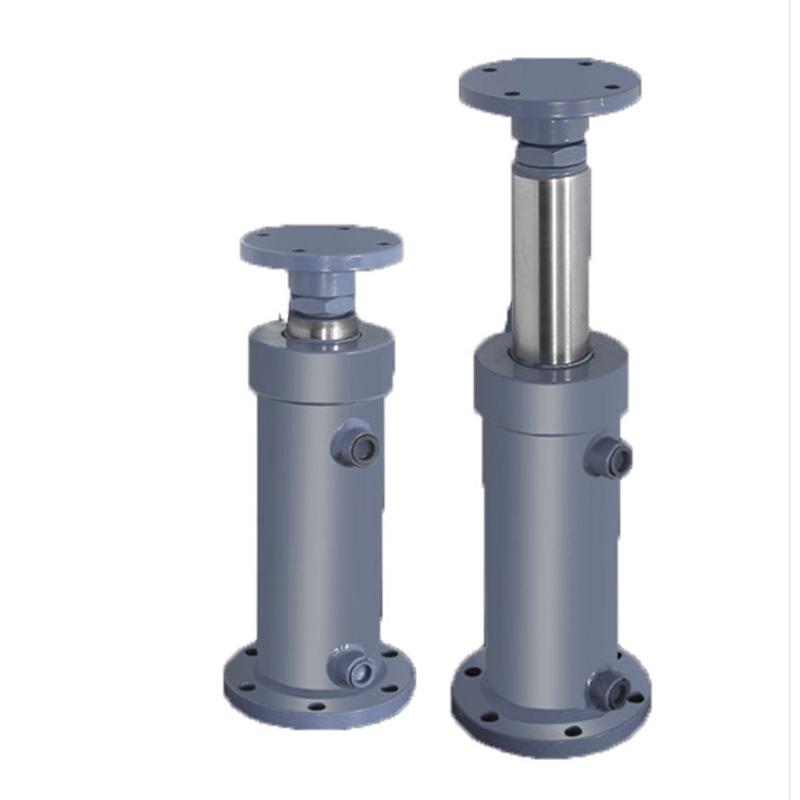 液压缸大全5吨高压货梯举升机电梯小型单向双向支腿法兰耳环油缸