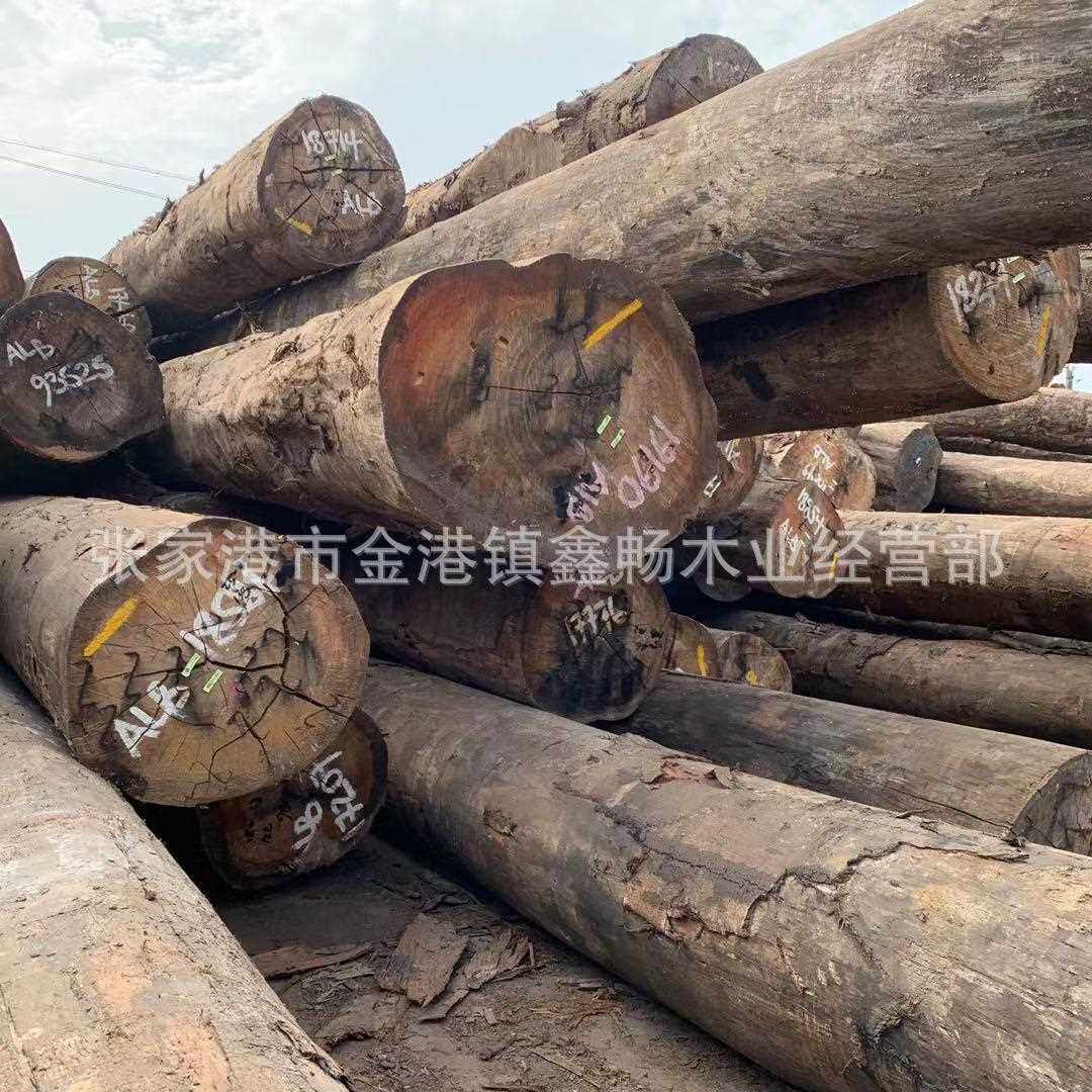 新款直销进口ALB 原木木料定尺加工防腐木板材