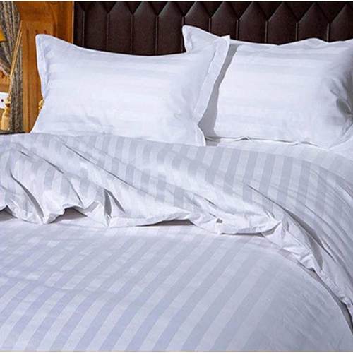 加工缎条酒店件套被套厂家三宾馆草套件布床上用品四床单公分定制