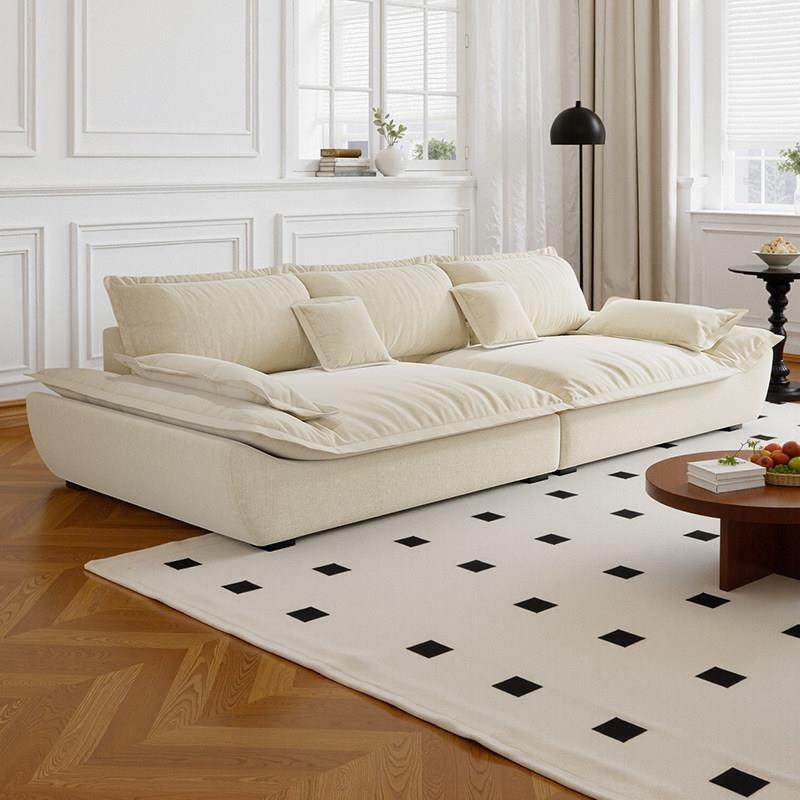 政府补贴奶油风2025款网红帆船沙发超宽坐深布艺沙发,住宅家具,布艺沙发,淘宝优惠券,粉丝福利购,淘宝优惠卷