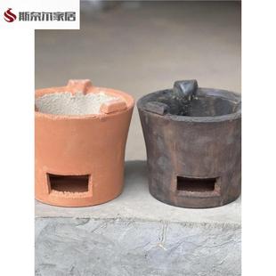 炭火炉2025新款土陶炭火炉炭炉木炭火锅炉家用老式陶土红泥烧烤炉