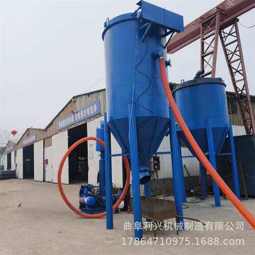 电厂清灰装气力输送机  水泥灰装车机 沙子石子上料吸灰机