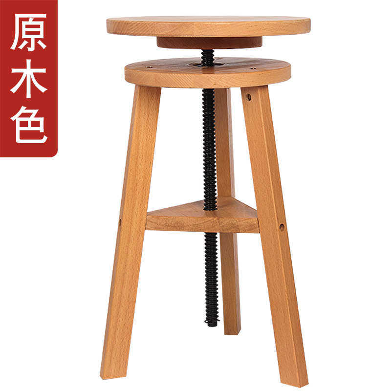 彩画成人可调凳旋转木制画榉绘画奢360专业凳美术凳子高度旋转节