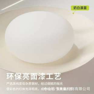 奶油风阳台灯吸顶灯日式 入户玄关灯 走廊led中古侘寂风过道灯法式