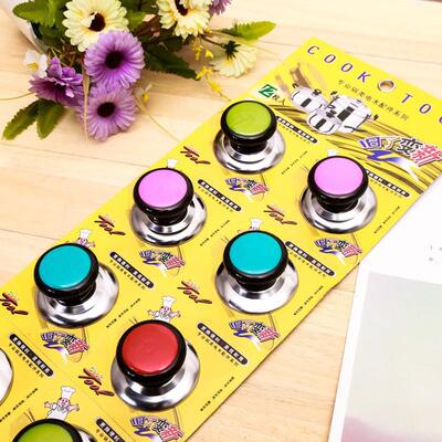 Replaceable universal pot lid handle, colorful pot knobs, he