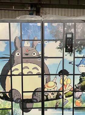 智能存包柜手机扫码人脸刷卡密码指纹超市商场寄存柜储物柜佛山