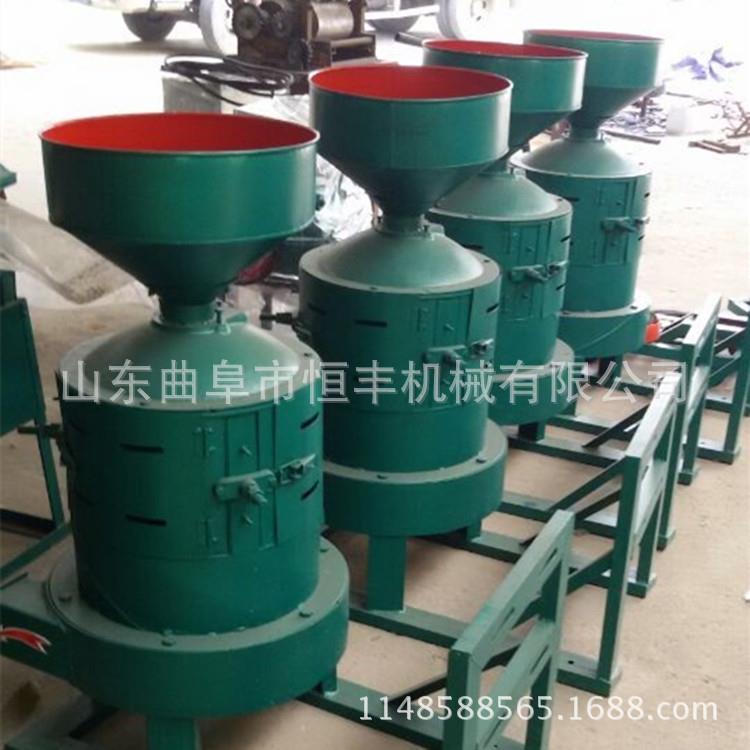 稻谷砂轮式谷子大产量脱皮机厂家 小型玉米制糁机 杂粮脱皮打碴机
