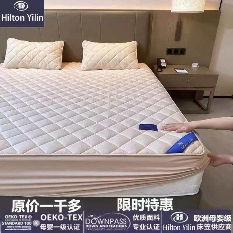 A类母婴级纯棉床包套单件夹棉床罩防滑防尘全棉席梦思床垫床包