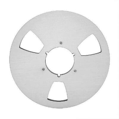 1/4 10.5 Inch Blank Tape Reel Aluminum Alloy Empty Tape