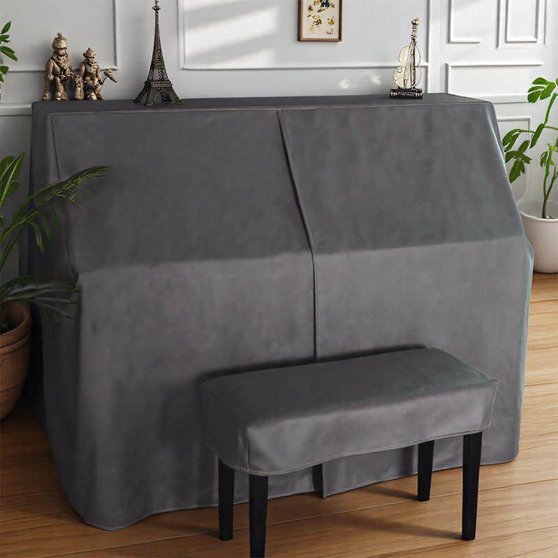 2025新款钢琴套防尘罩全包皮革科技布不粘毛防水防猫抓防潮晒盖布