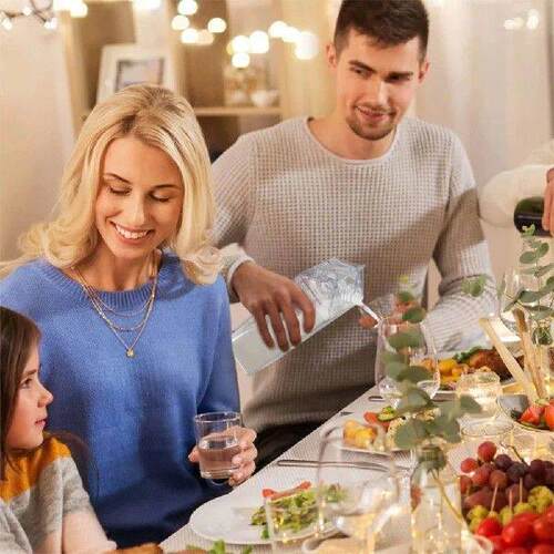 Simple Plastic Squared Milk Cup High Capacity Freshs