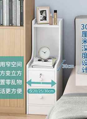 高款i床头置物架简约轻奢北欧风nP72C柜s极简收纳小型床边储柜物
