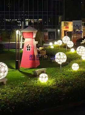 亮化户外蒲公英灯 园林装饰LED蒲公英景观灯 广场庭院造型灯