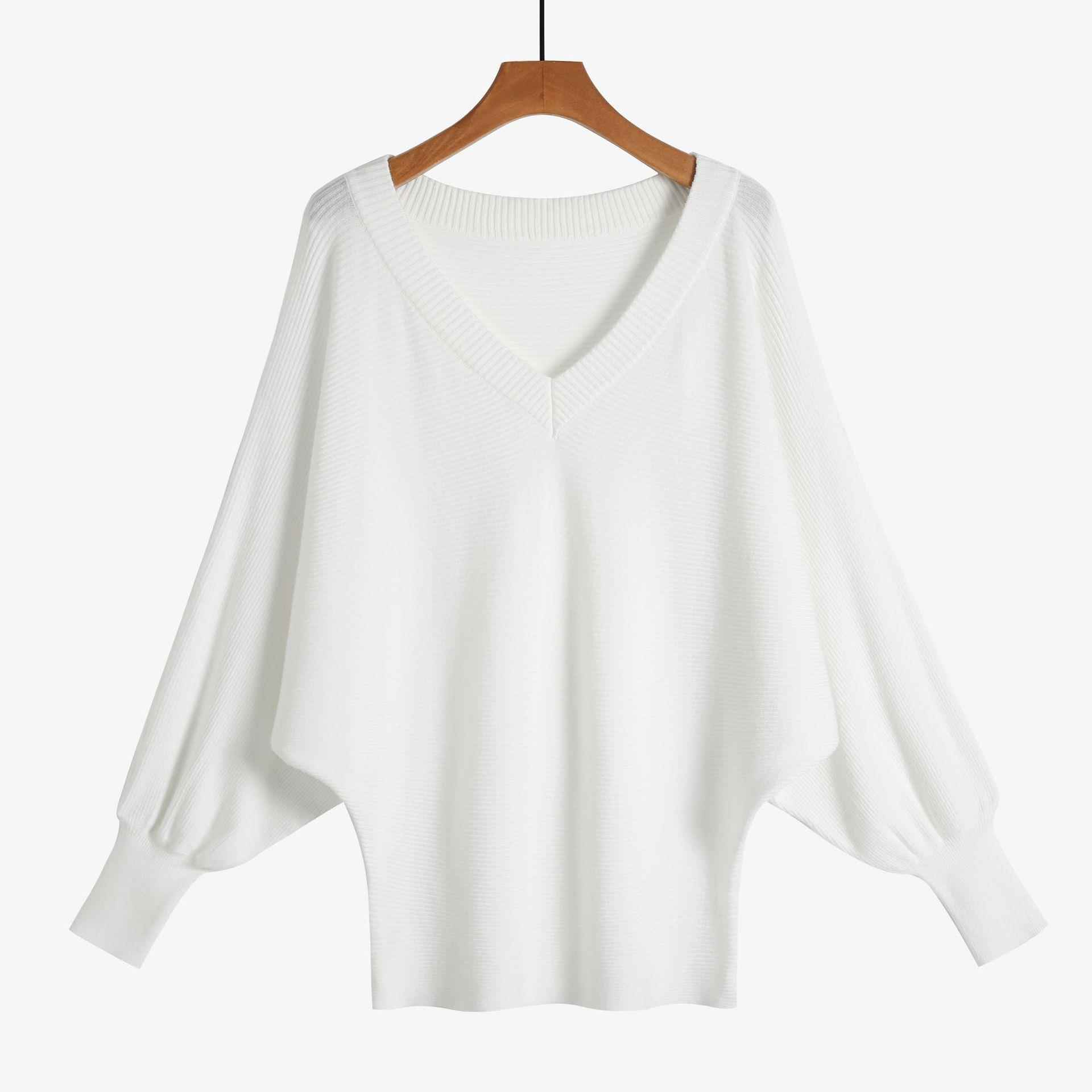 pink new neck women loose for pullover autumn winter