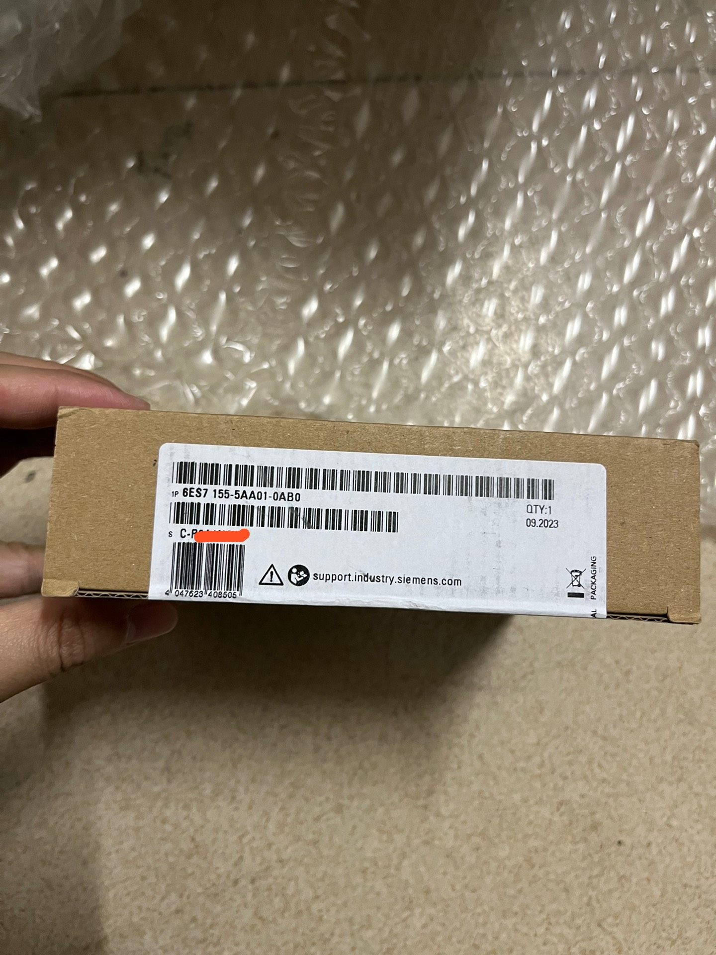 西门子155-5AA01原装正品，全新未拆封。