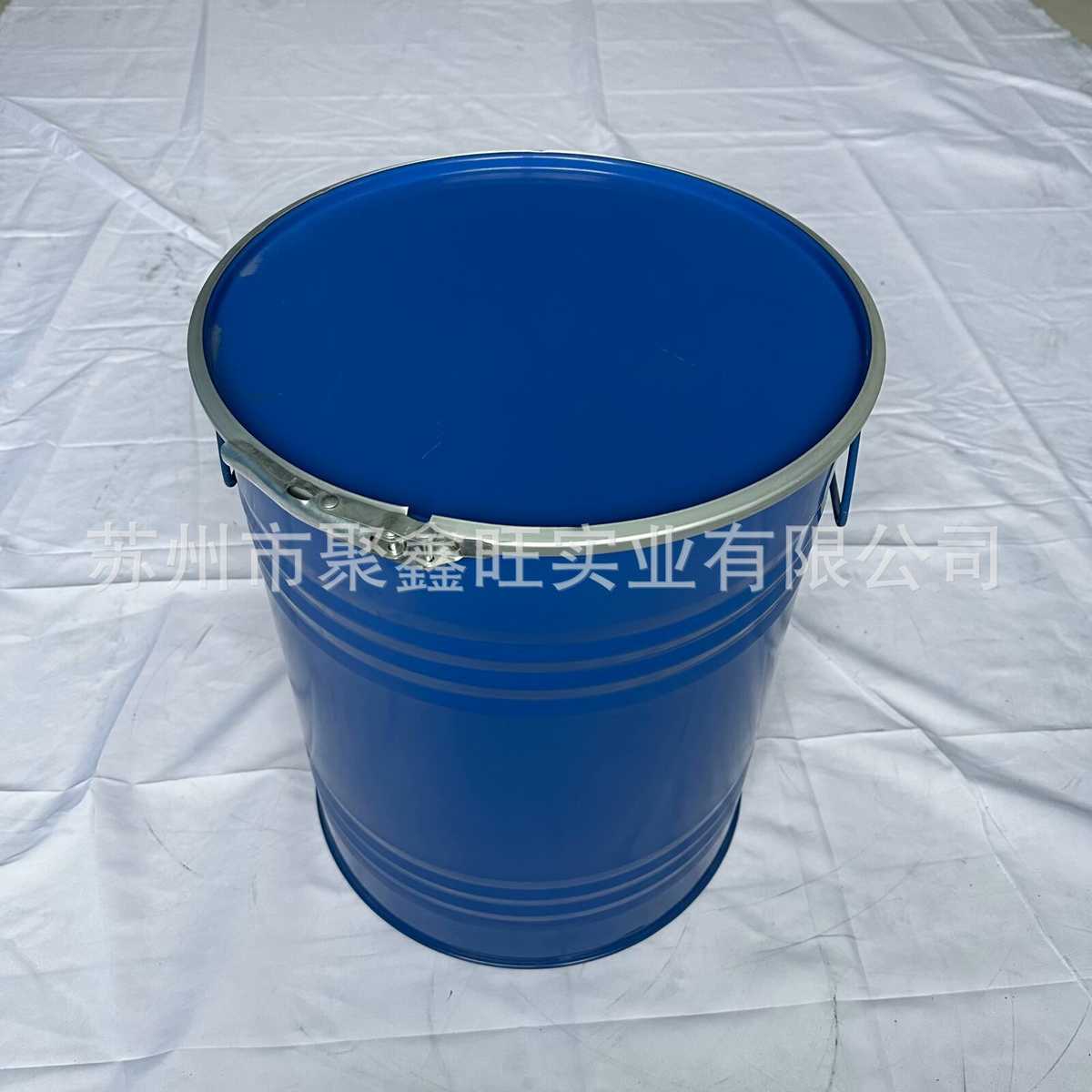 50l开口蓝桶化工桶铁皮桶烤漆桶钢桶柴油桶厂家现货颜色可选